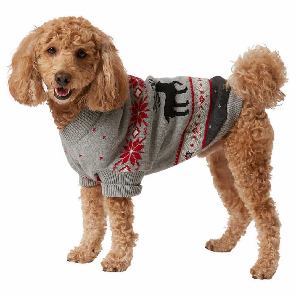 New! Chaps Family Holiday Dog Sweater Large Doggie shirt cover clothing winter!!